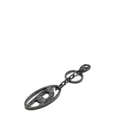 Diesel Chain Link Wallet Keyring Attachment In Black