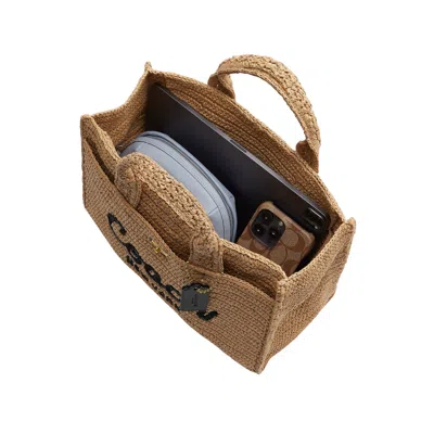 Coach Cargo Tote In Neutral