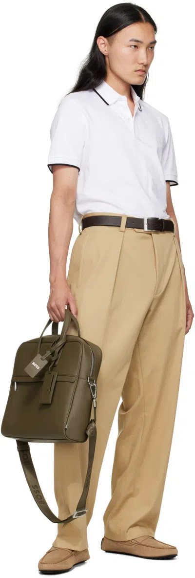 Hugo Boss Charm Shoulder Bag In Pattern