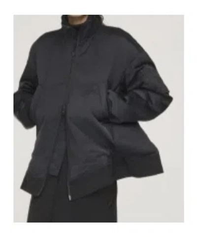Y-3 Zip-up Bomber Jacket In Black