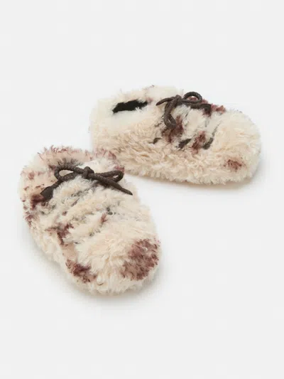 Moon Boot Evx Curly Mules In Brown