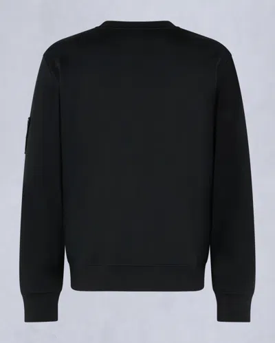 Moose Knuckles Hartsfield Mens Crew Neck Sweatshirt In Black