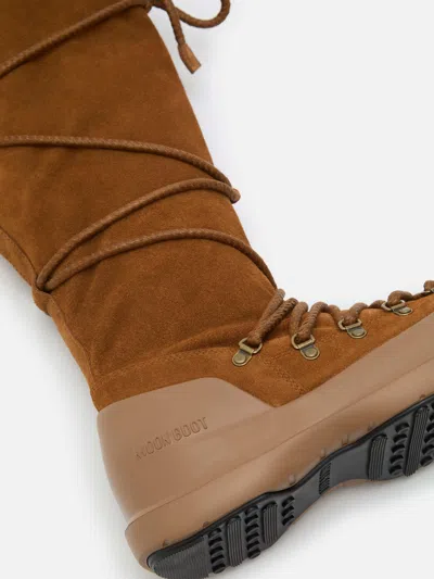 Moon Boot Mb Luna Boot Extra Suede In Brown