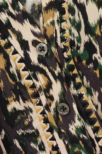 Bash Onada Printed Top In Black