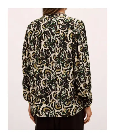 Bash Onada Printed Top In Black