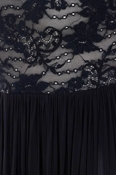 Zimmermann Off-the-shoulder Lace-trimmed Gathered Stretch-jersey Maxi Dress In Black