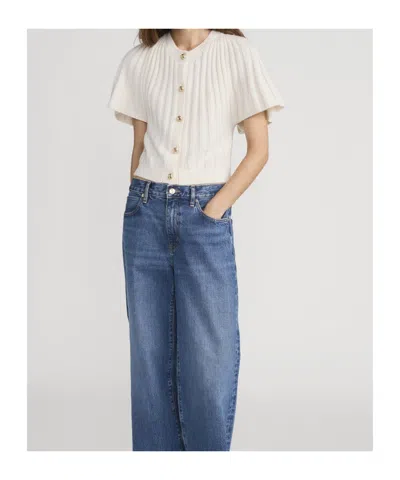 Frame Flutter Cardi In White