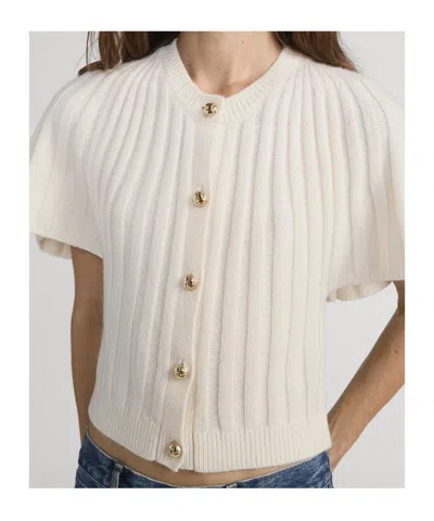 Frame Flutter Cardi In White