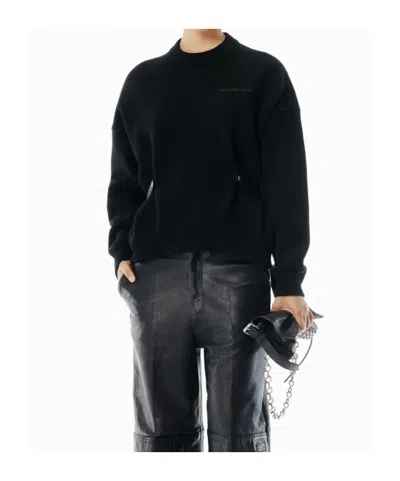 Alexander Wang Crewneck Pullover In Blue