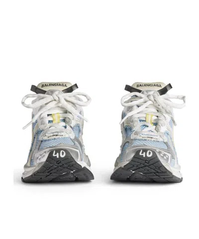 Balenciaga Sneaker Runner In Polyurethane And Polyester In Multi