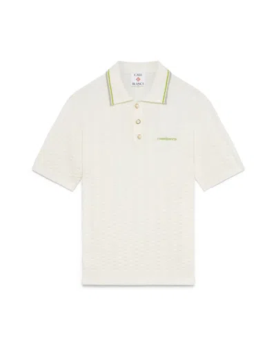 Casablanca Mini Short Sleeve T-shirt For Men In White