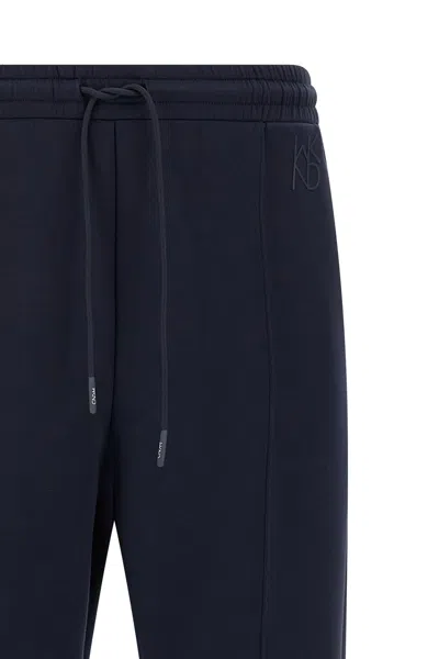 Weekend Max Mara Wkdutopia Drawstring Track Pants In Blue
