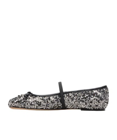 Marc Jacobs The Sequined Sabrina Ballerina Flats In Black