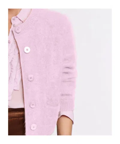 Dorothee Schumacher Button Fastening Cardigan In Animal Print