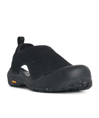 Roa Arpy Mesh Microfiber Functional Utility Sandals In Black