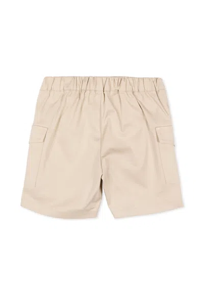 Balmain Button Cargo Shorts In Neutral