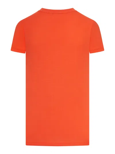 Max Mara Short-sleeved T-shirt In Red
