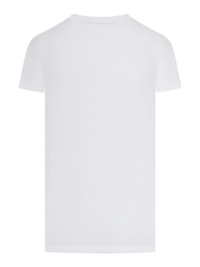 Max Mara Short-sleeved T-shirt In White