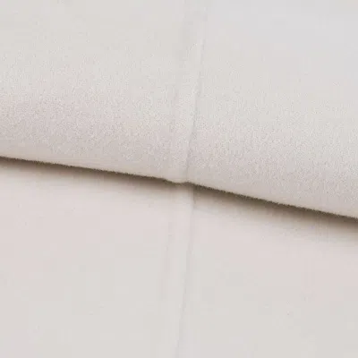 Max Mara Long-sleeved Wool Jacket In White