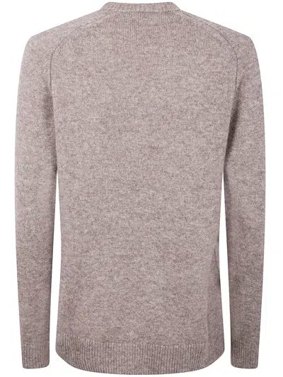 Aspesi Wool Blend Sweater In Brown