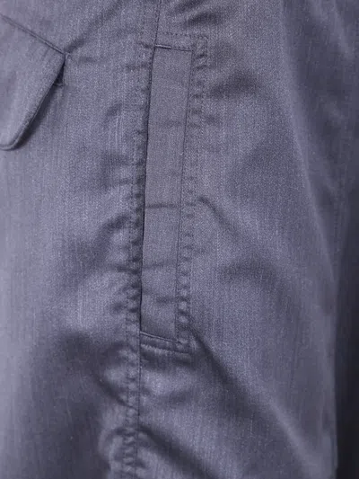 Entire Studios Drawstring Cargo-pocket Trousers In Blue