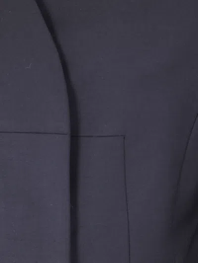 Entire Studios Button-fastening Double-breasted Coat In Black