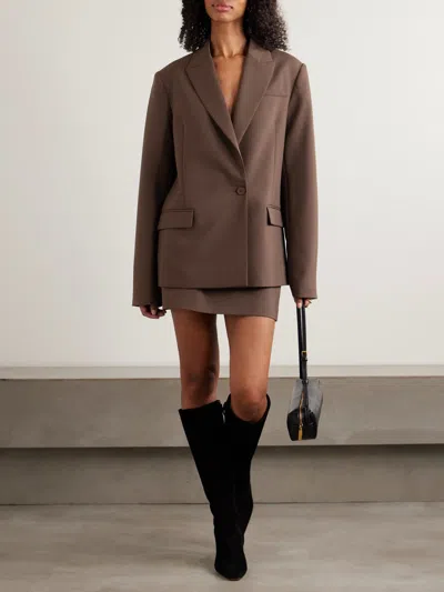 Sir Dylan Suit Jacket In Brown