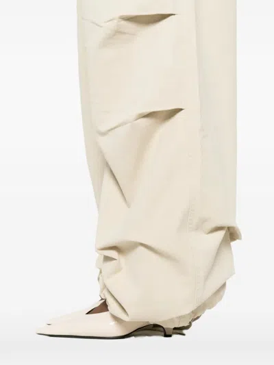 Entire Studios Barren Drawstring Cargo Pants In Brown