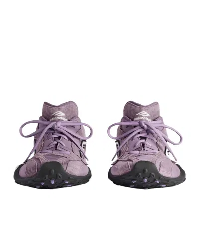 Balenciaga Monday Ultra Low-top Sneakers In Purple