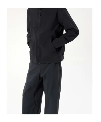 Veilance Diode Stretch Nylon Bomber Jacket In Blue