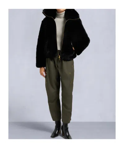 Moose Knuckles Sutton Bunny Jacket In Black