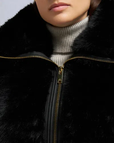 Moose Knuckles Sutton Bunny Jacket In Black