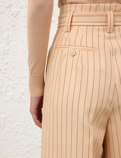 Zimmermann Belt Loop Track Pants In Neutral