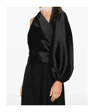 Self-portrait One-shoulder Top In Multi