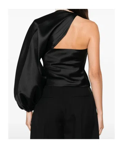 Self-portrait One-shoulder Top In Multi