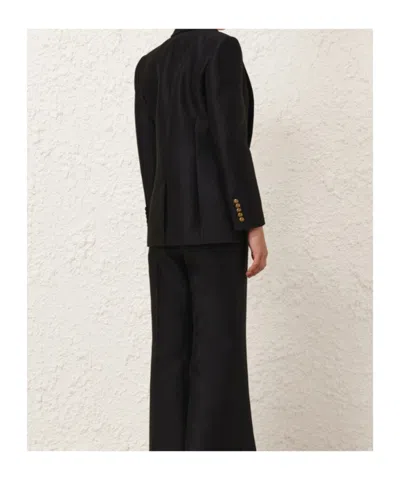 Zimmermann Hypnotic Tailored Jacket In Black