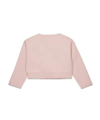 Marni Zip Cropped Jacket For Kids In Black