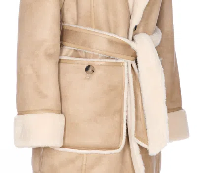 Urbancode Belted Reversible Coat In Brown