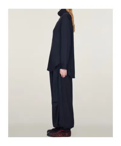 Y-3 Drawstring Elasticated Track Pants In Black