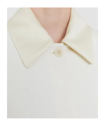 Joseph Abbe Tailored Crepe Jacket In White