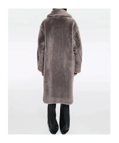 Stand Studio Coats Grey In Gray