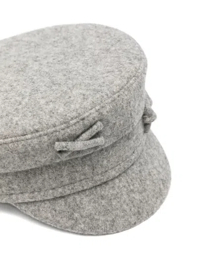 Ruslan Baginskiy Grey Solid Logo Bakerboy Hat In Gray