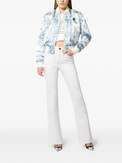 Philipp Plein Bomber Jacket In Multi