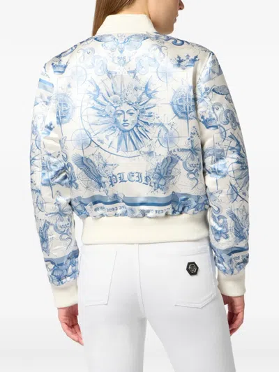 Philipp Plein Bomber Jacket In Multi