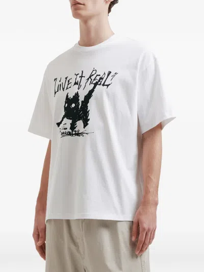 Izzue Graphic-print T-shirt In White