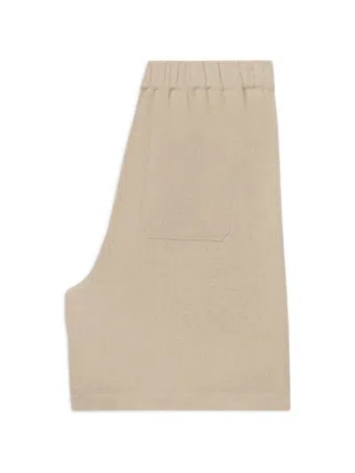 Frame Elasticated Shorts In Neutral