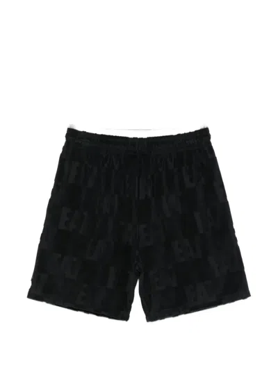 Ea7 Pattern Shorts In Black