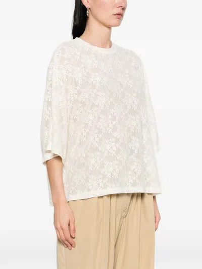 Imperial Patterned Top In Neutral