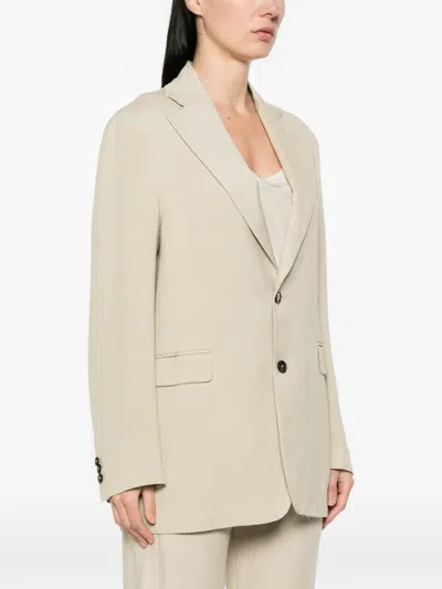 Barena Venezia Buttoned Blazer In Neutral