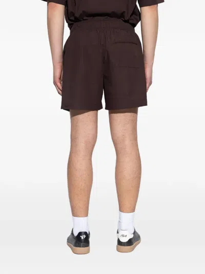 Entire Studios Drawstring Shorts In Brown